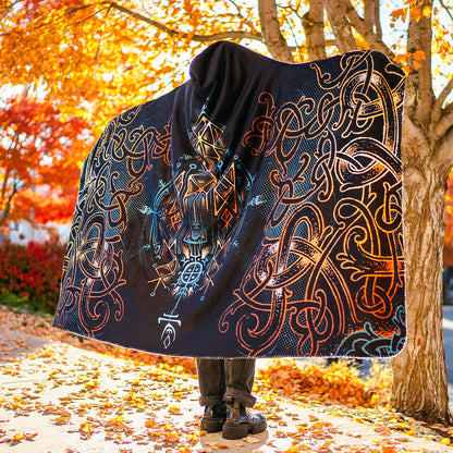 Hooded Blanket Mead of Poetry Hooded Blanket
