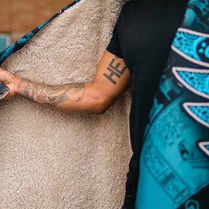 Hooded Blanket Queen Aset Hooded Blanket