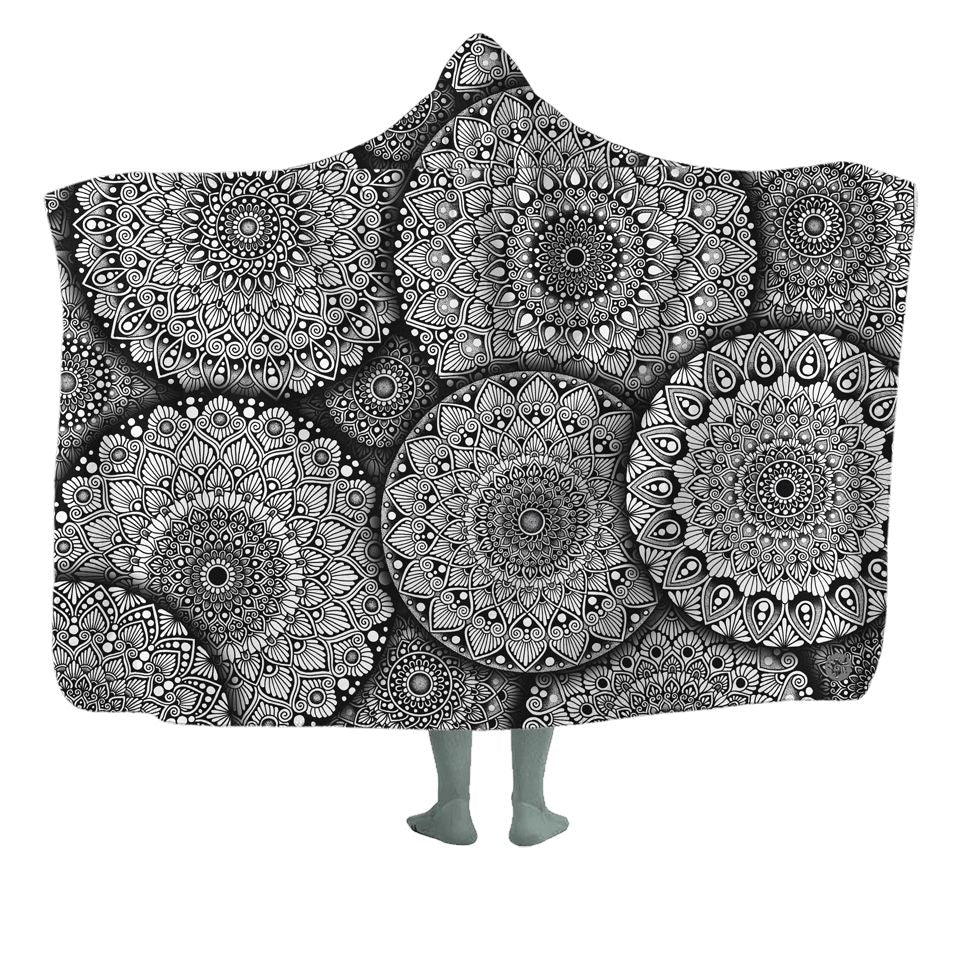 Hooded Blanket Spirit Spheres Hooded Blanket