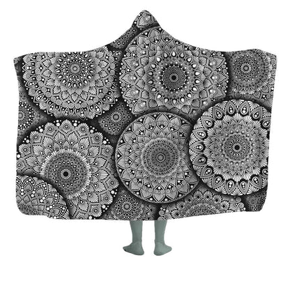 Hooded Blanket Spirit Spheres Hooded Blanket