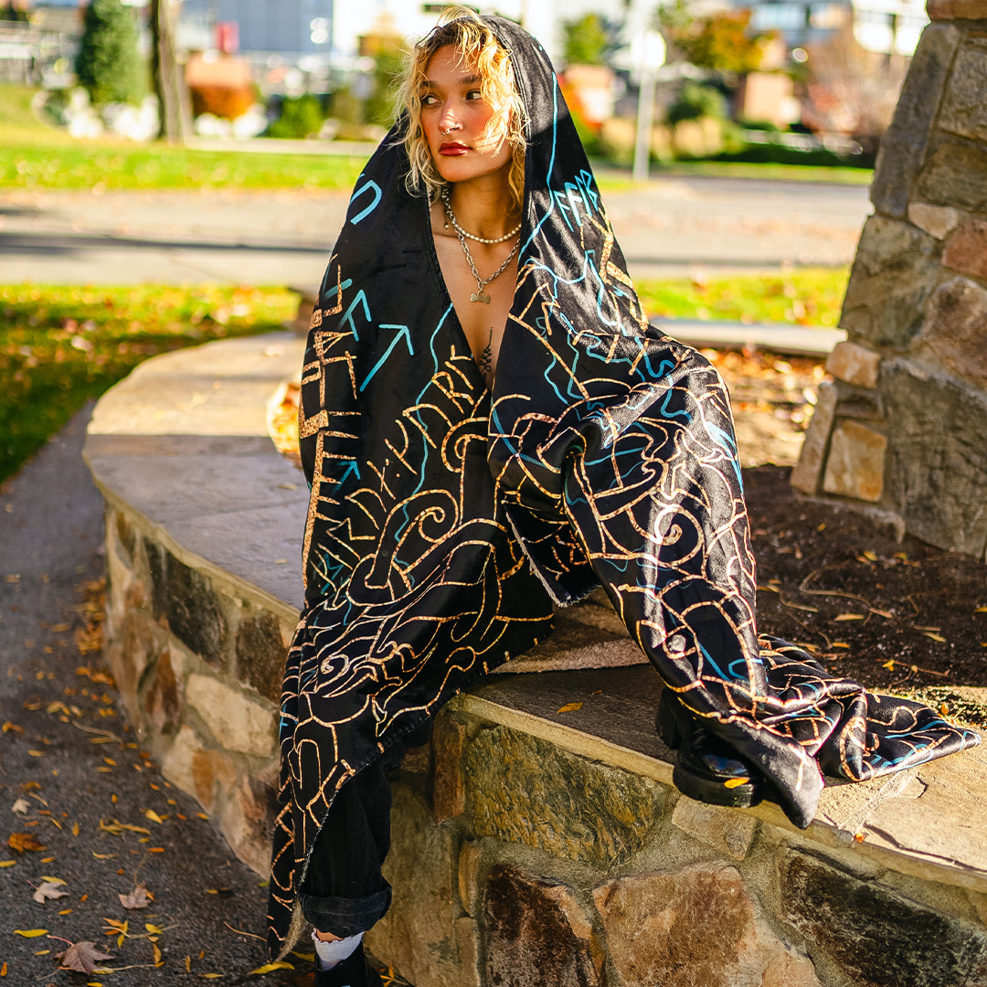 Hooded Blanket Vegvisir Hooded Blanket - Limited