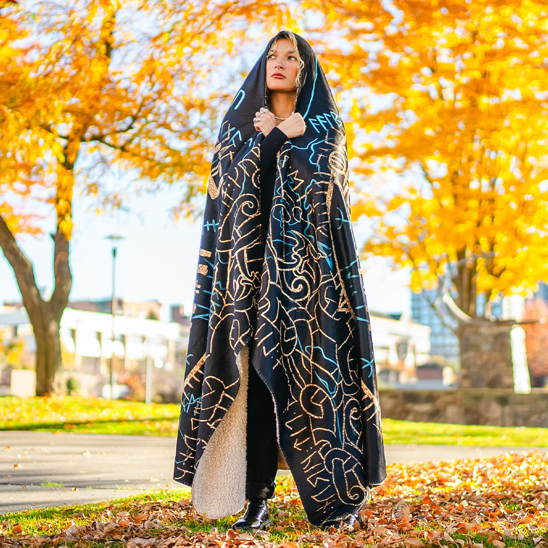 Hooded Blanket Vegvisir Hooded Blanket - Limited