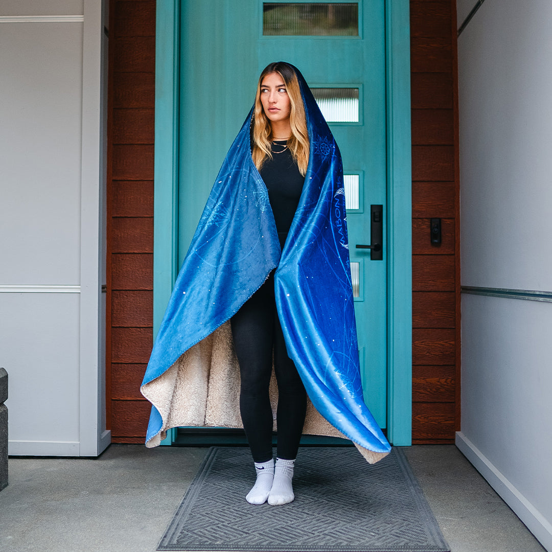 Hooded Blanket Yule Hooded Blanket - Snow Edition