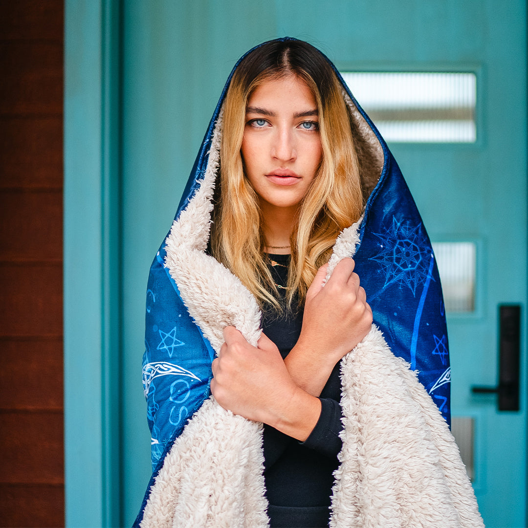 Hooded Blanket Yule Hooded Blanket - Snow Edition