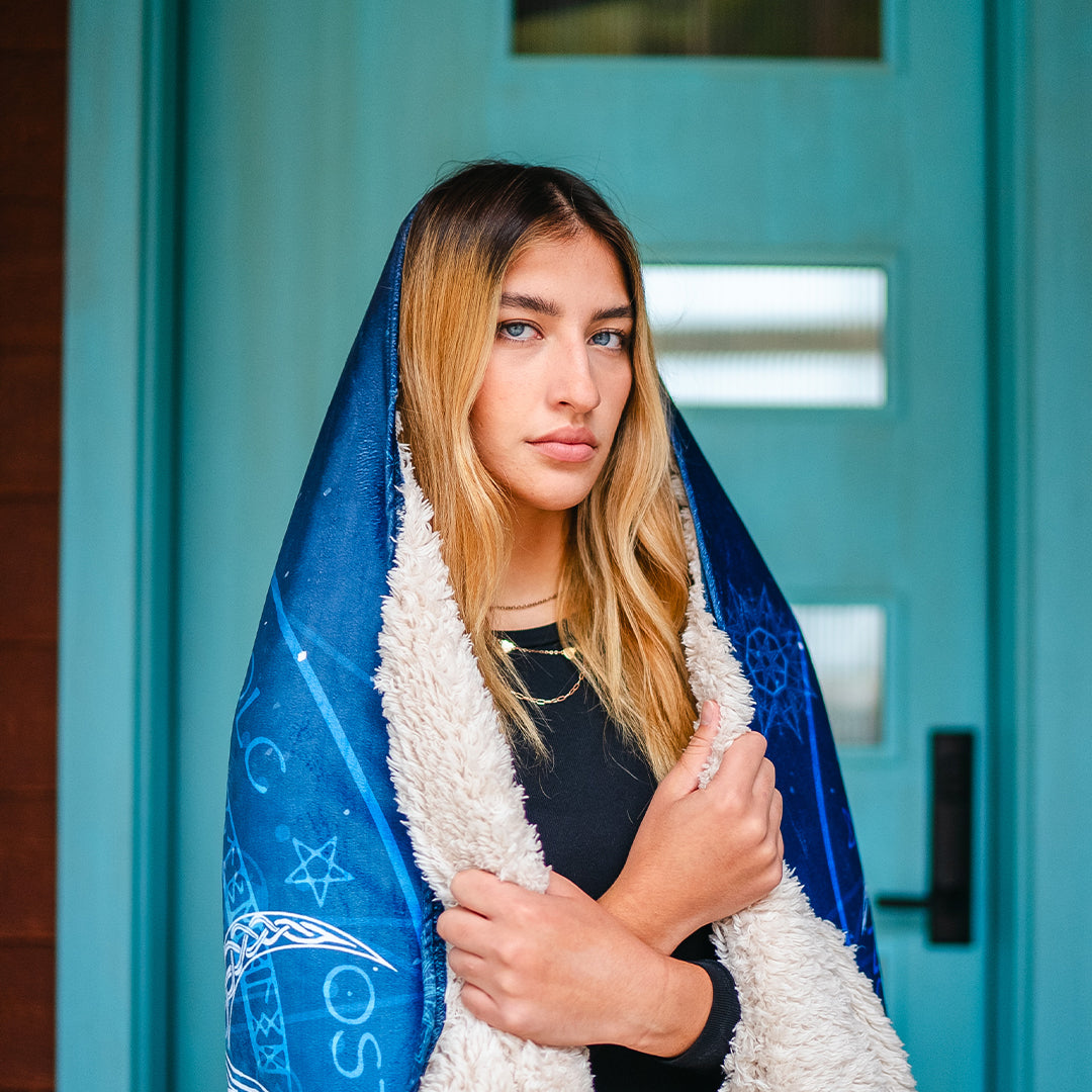 Hooded Blanket Yule Hooded Blanket - Snow Edition