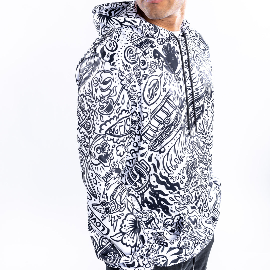 Joe Doodle Pullover Hoodie – Lunafide