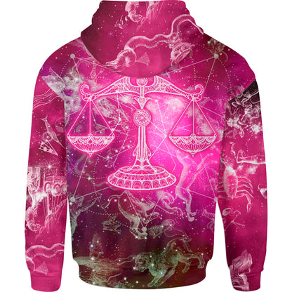 Hoodie Libra Pullover Hoodie