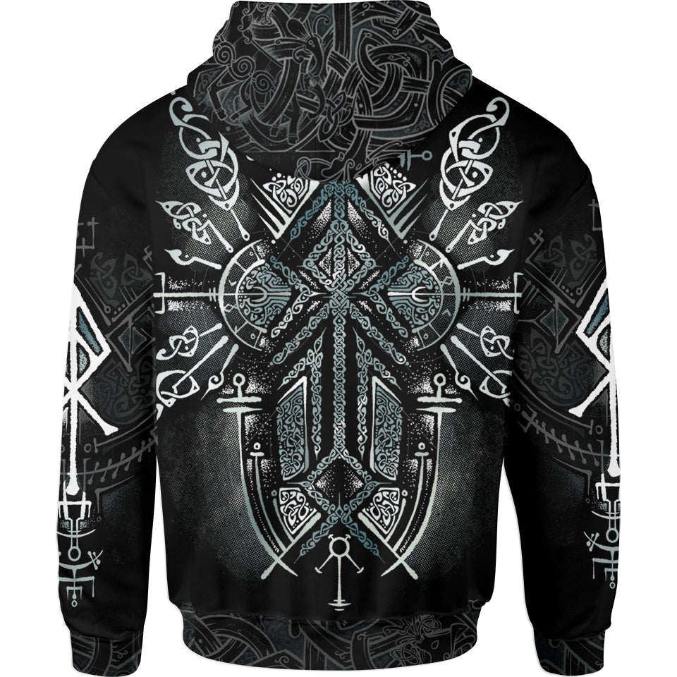 Hoodie Runes of Loki Pullover Hoodie