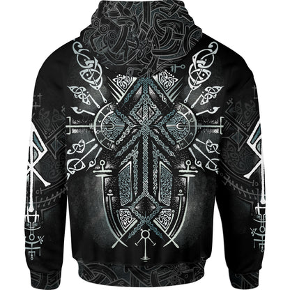 Hoodie Runes of Loki Pullover Hoodie