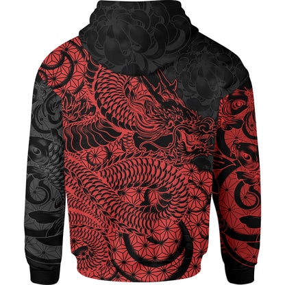 Hoodie Ryu Pullover Hoodie - Aka Edition
