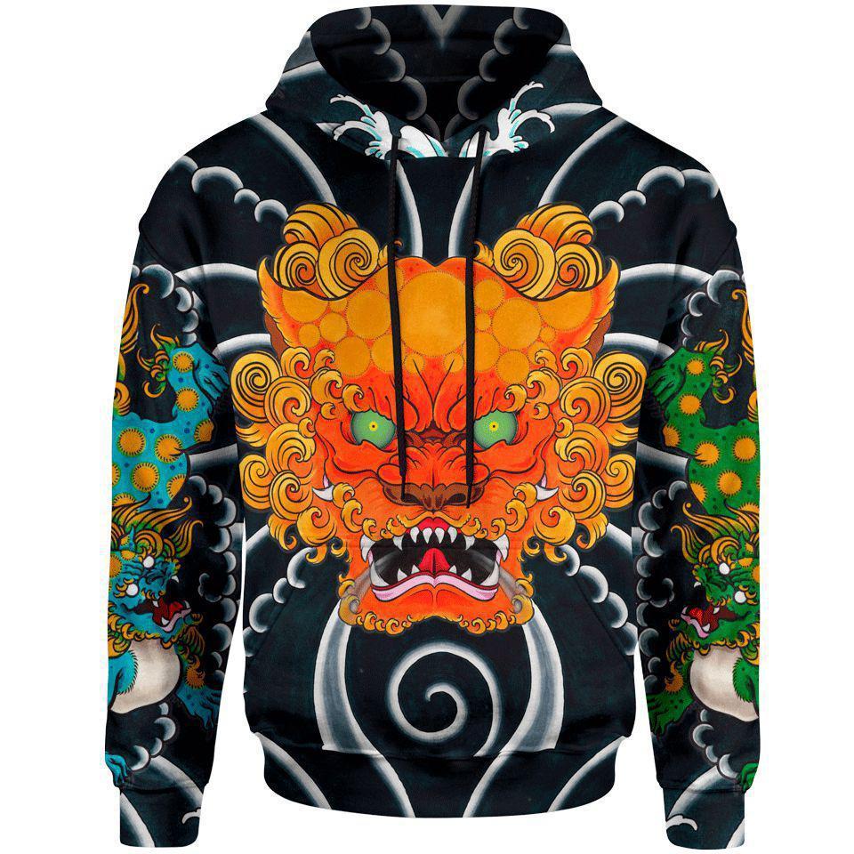 Hoodie S Fu Dog Pullover Hoodie FUDOG_HOODIE-3.0_SM