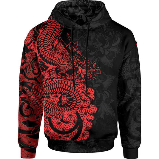 Hoodie S Ryu Pullover Hoodie - Aka Edition RATSU_HOODIE-3.0_SM