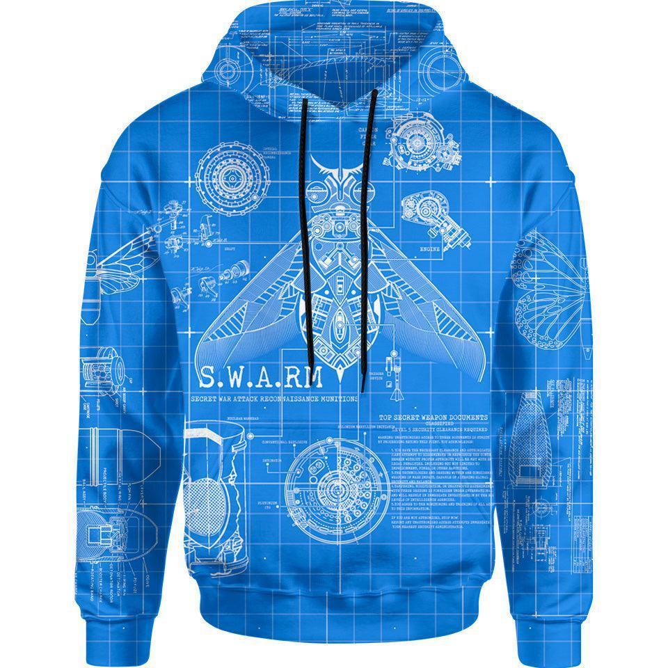 Hoodie S Swarm Hoodie SWARM_HOODIE-3.0_SM