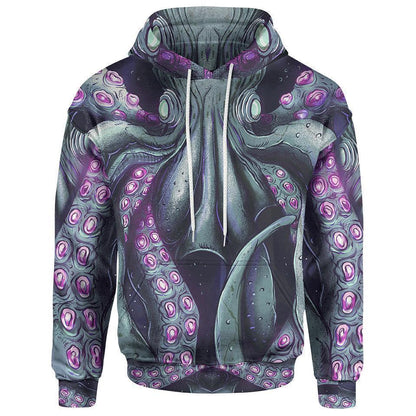 Hoodie S The Kraken Pullover Hoodie OCTOPUS_HOODIE_SMALL