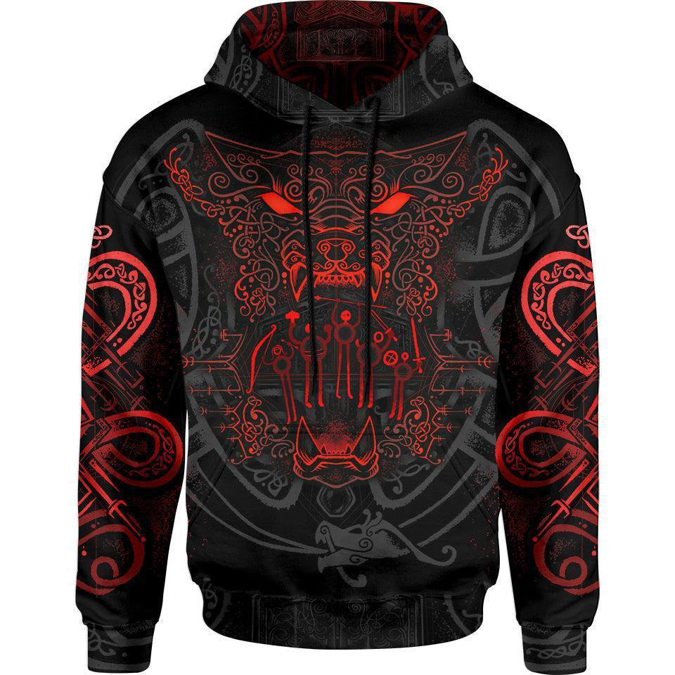Hoodie S Wolf of Ragnarök Pullover Hoodie RAGWOLF_HOODIE-3.0_SM