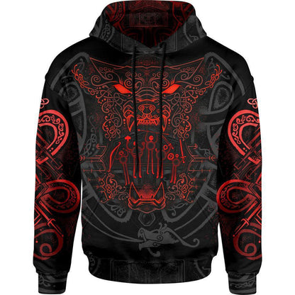 Hoodie S Wolf of Ragnarök Pullover Hoodie RAGWOLF_HOODIE-3.0_SM
