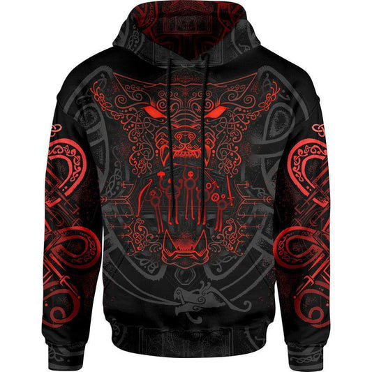 Hoodie S Wolf of Ragnarök Pullover Hoodie RAGWOLF_HOODIE-3.0_SM