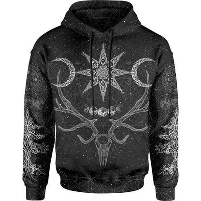 Hoodie S Yule Pullover Hoodie - Ghost Edition YULE-BLACK_HOODIE-3.0_SM