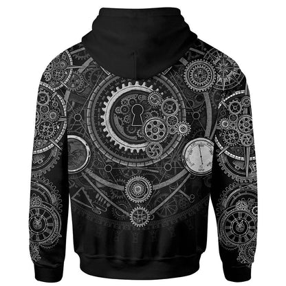 Hoodie Steampunk Pullover Hoodie