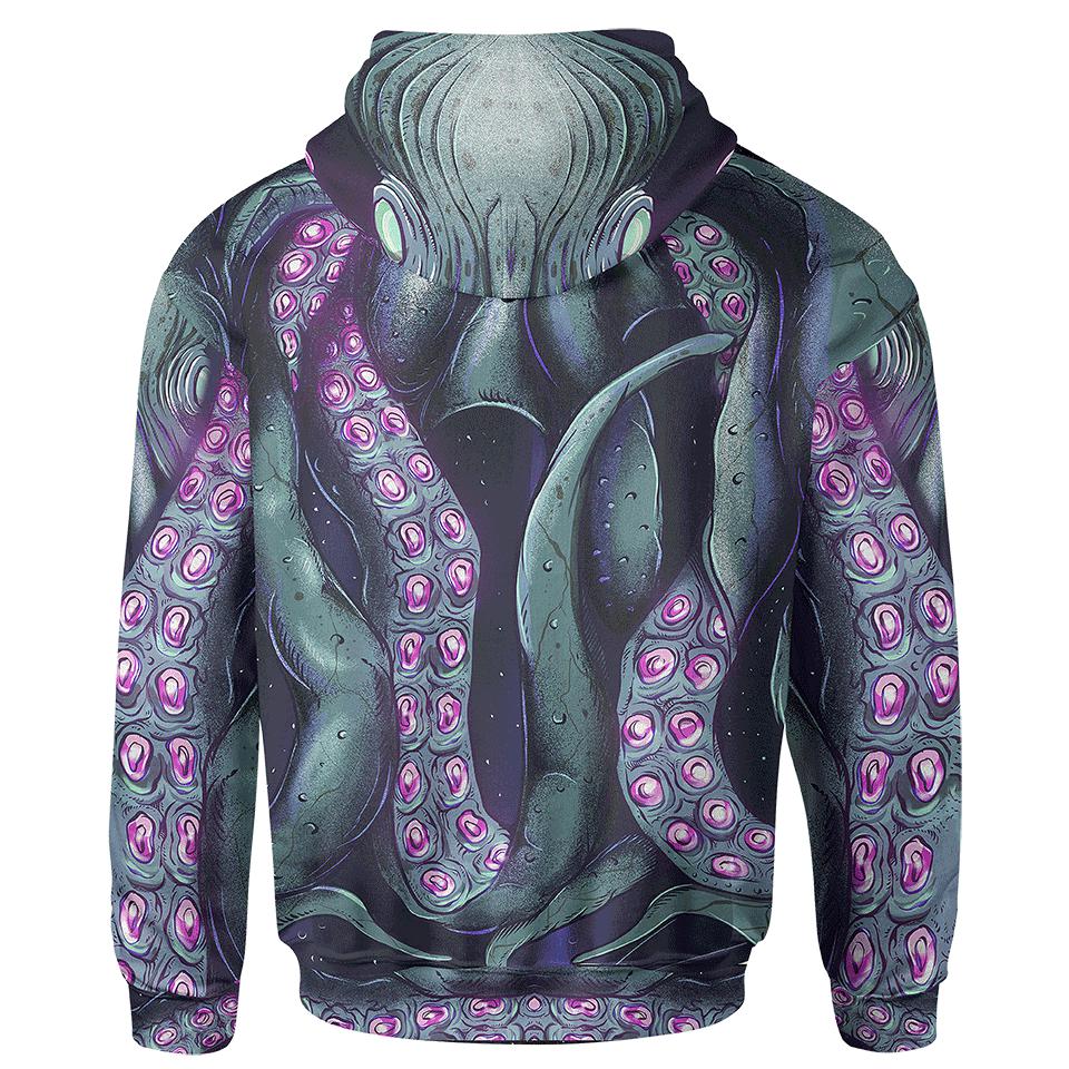 Hoodie The Kraken Pullover Hoodie