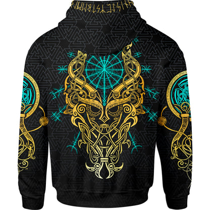Hoodie Valkyries of Valhalla Pullover Hoodie - Gold Edition