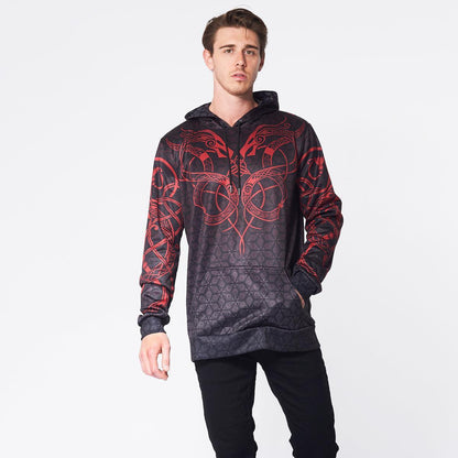 Hoodie World Serpent Pullover Hoodie - Limited