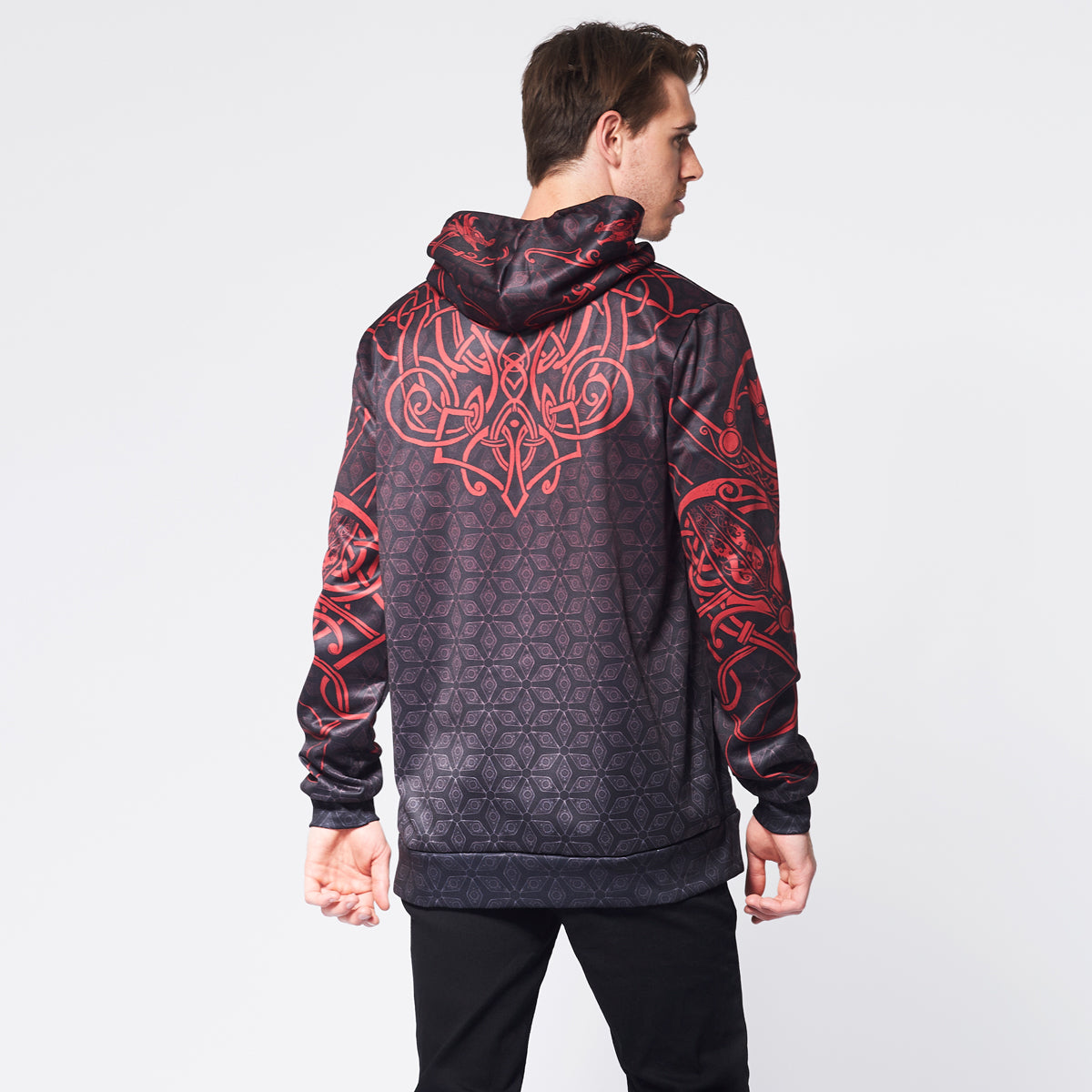 Hoodie World Serpent Pullover Hoodie - Limited