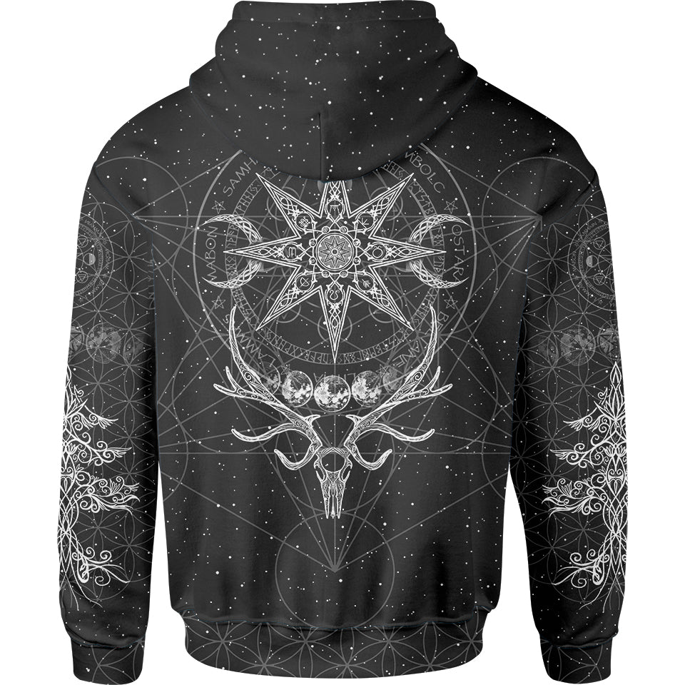 Hoodie Yule Pullover Hoodie - Ghost Edition