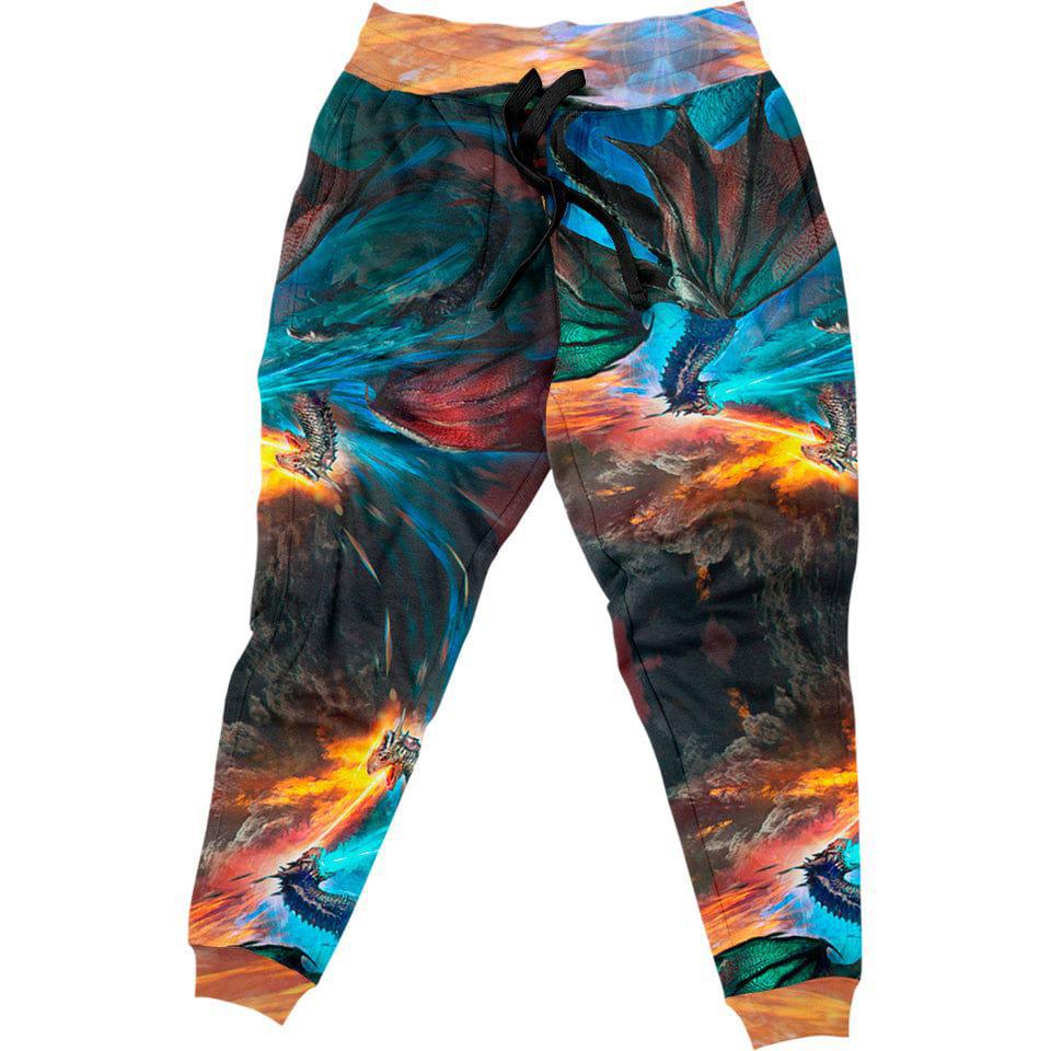 Fire and Ice Dragons Joggers – Lunafide