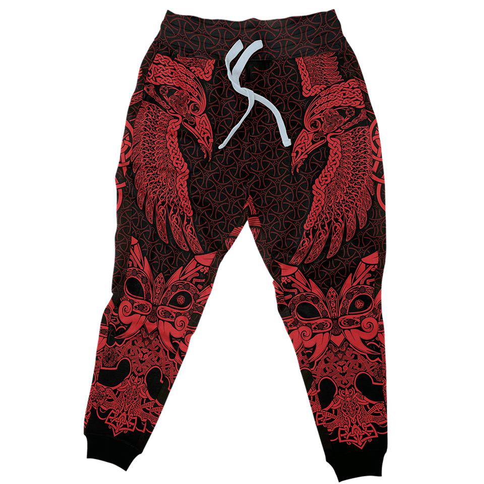Joggers S / Red Muninn Joggers MUNINN-RED_JOGGER_SM