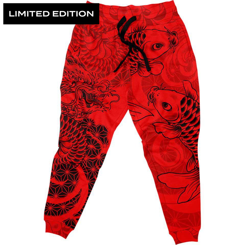 Joggers S Ryu Joggers - Limited DRAGON-RED_JOGGER_SM
