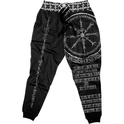 Joggers S Viking Runes Joggers - Black Edition RUNIC_JOGGER_SM