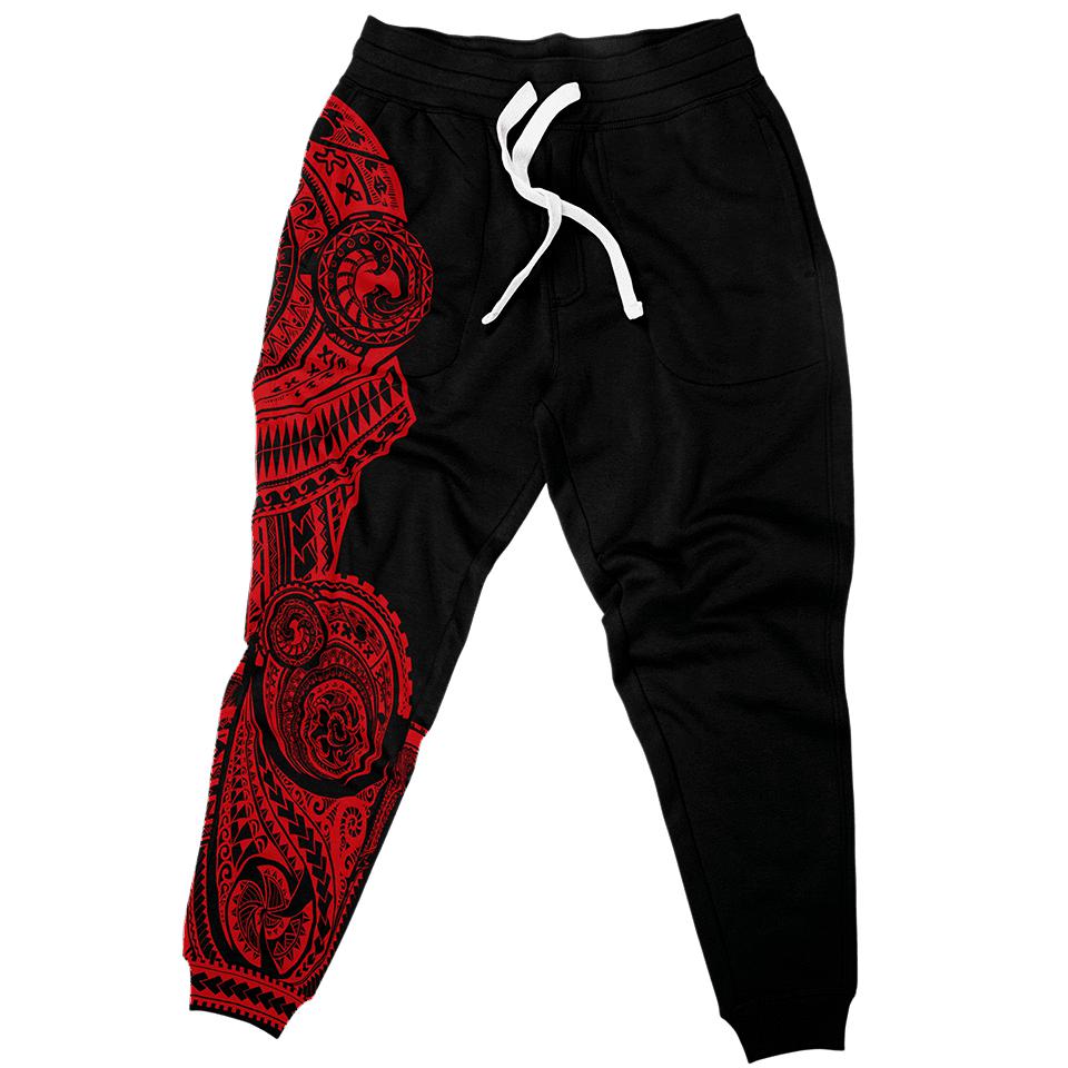 Joggers SM / Red Polynesian Joggers POLYNESIAN_ORIGINAL_RED_JOGGER_SM