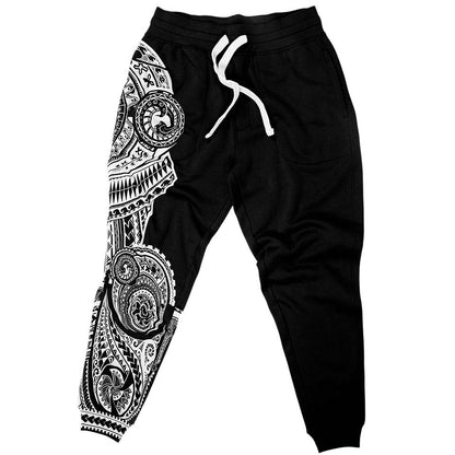 Joggers SM / White Polynesian Joggers POLYNESIAN_ORIGINAL_WHITE_JOGGER_SM