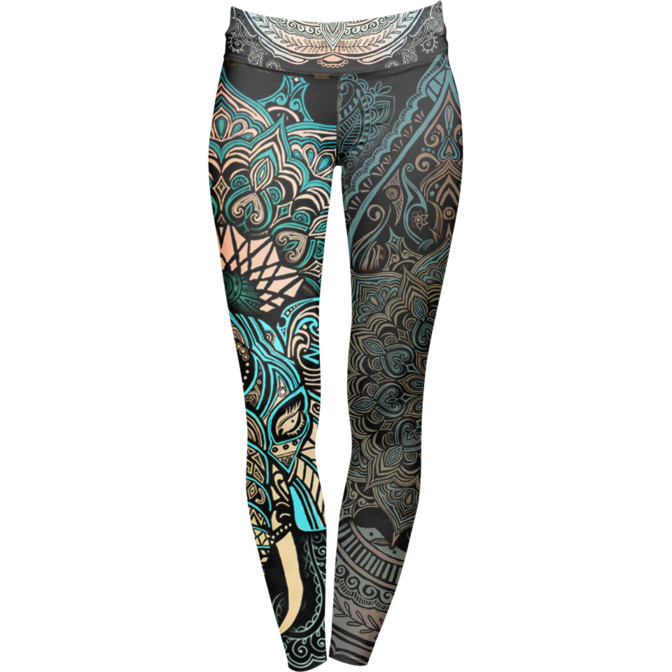 Leggings Elephant Mandala Leggings - Spirit Edition