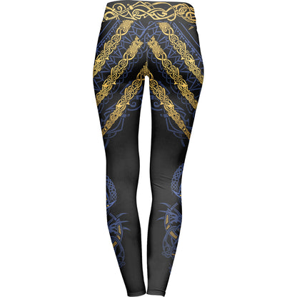 Leggings Fenrir's Wrath Leggings - Blue Edition