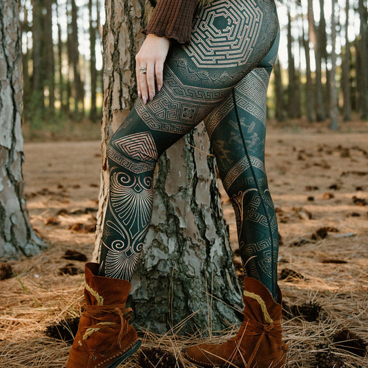 Leggings Labyrinth and Accessories - CEO - Leggings Labyrinth and