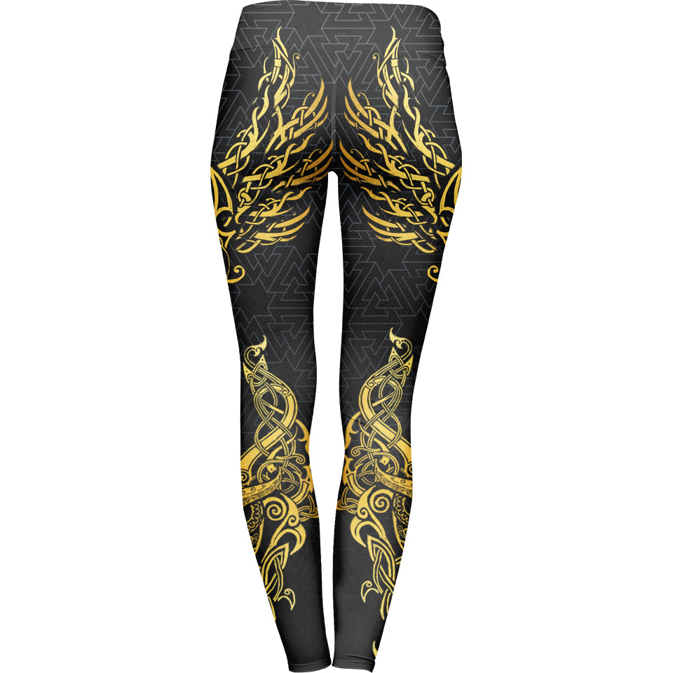 Leggings Valkyries of Valhalla Leggings - Gold Edition