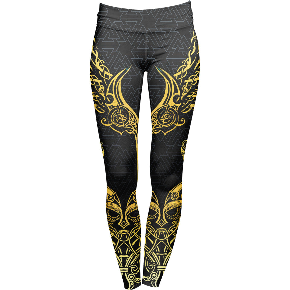 Leggings Valkyries of Valhalla Leggings - Gold Edition