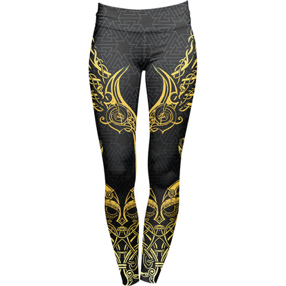 Leggings Valkyries of Valhalla Leggings - Gold Edition
