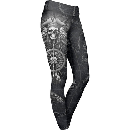 Leggings XS Black Beard Leggings BLACK-BEARD_LEGGING-6PAN_XS