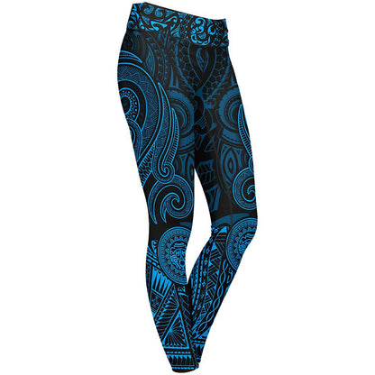 Leggings XS / Blue The Mana Leggings MANA-BLUE_LEGGING-6PAN_XS