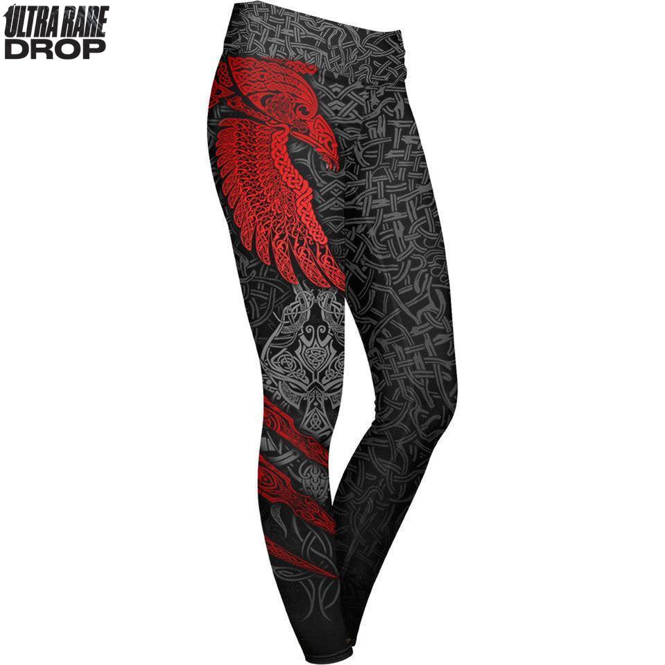 Leggings XS Dual Ascent (Rupture) Ultra Rare Leggings - Only 300 Units Across All Styles MUNNIN-FNR-RED_LEGGING-6PAN_XS