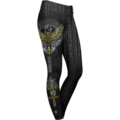 Leggings XS Egyptian Scarab Leggings SCARAB_LEGGING-6PAN_XS
