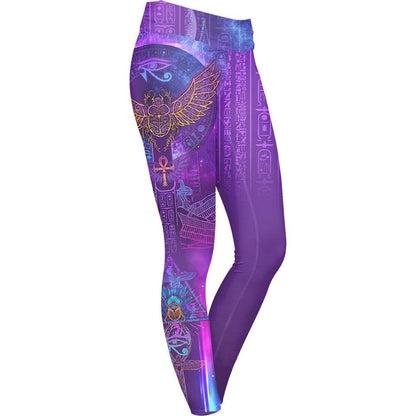 Leggings XS Egyptian Scarab Special Edition Leggings SCARABLTD_LEGGING-6PAN_XS