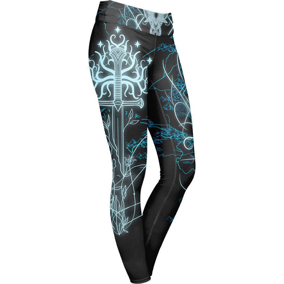 Leggings XS Elven Leggings - Fantasy Edition EVEN-BLU_LEGGING-6PAN_XS