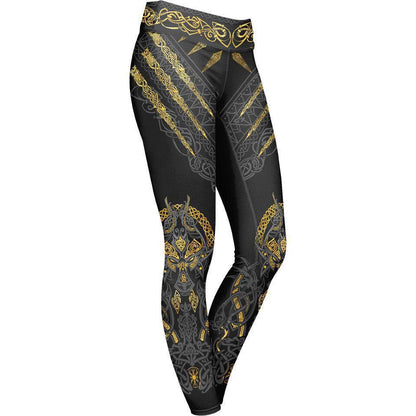 Leggings XS fenrir's Wrath Leggings BERSERKER-WOLF_LEGGING-6PAN_XS