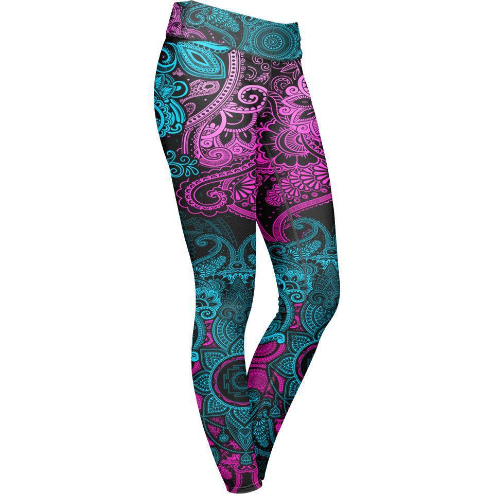 Leggings XS Kali Leggings - Lotus Edition KALI-PNK_LEGGING-6PAN_XS