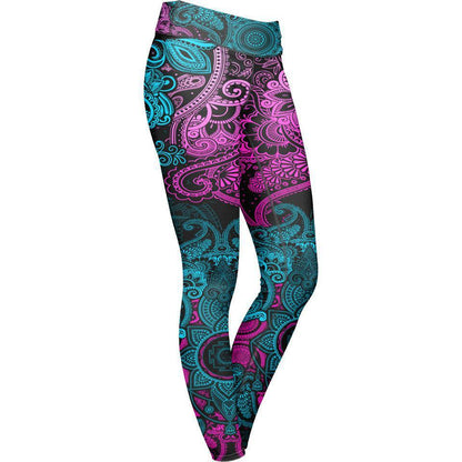 Leggings XS Kali Leggings - Lotus Edition KALI-PNK_LEGGING-6PAN_XS