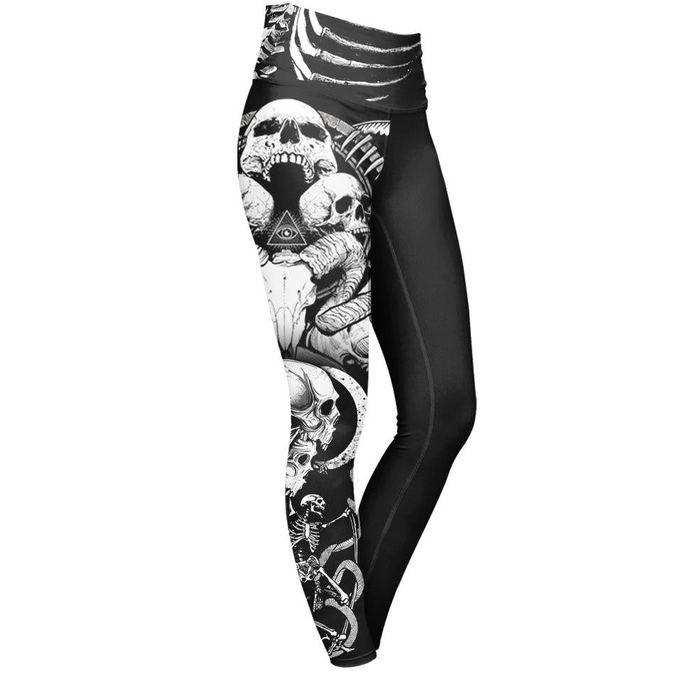Leggings XS Necromancer Leggings NECROMANCER_LEGGING-6PAN_XS